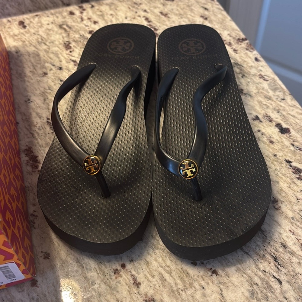 Tory Burch Wedge Flip Flop